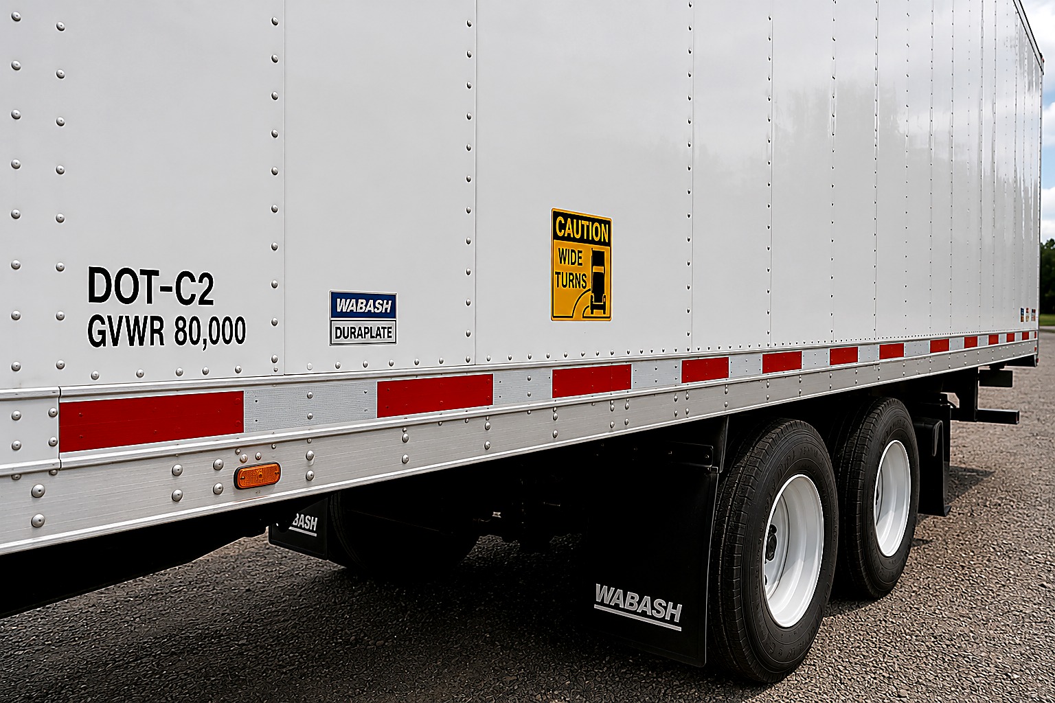 DOT safety marking decals commercial truck fleet Baldwin County Alabama