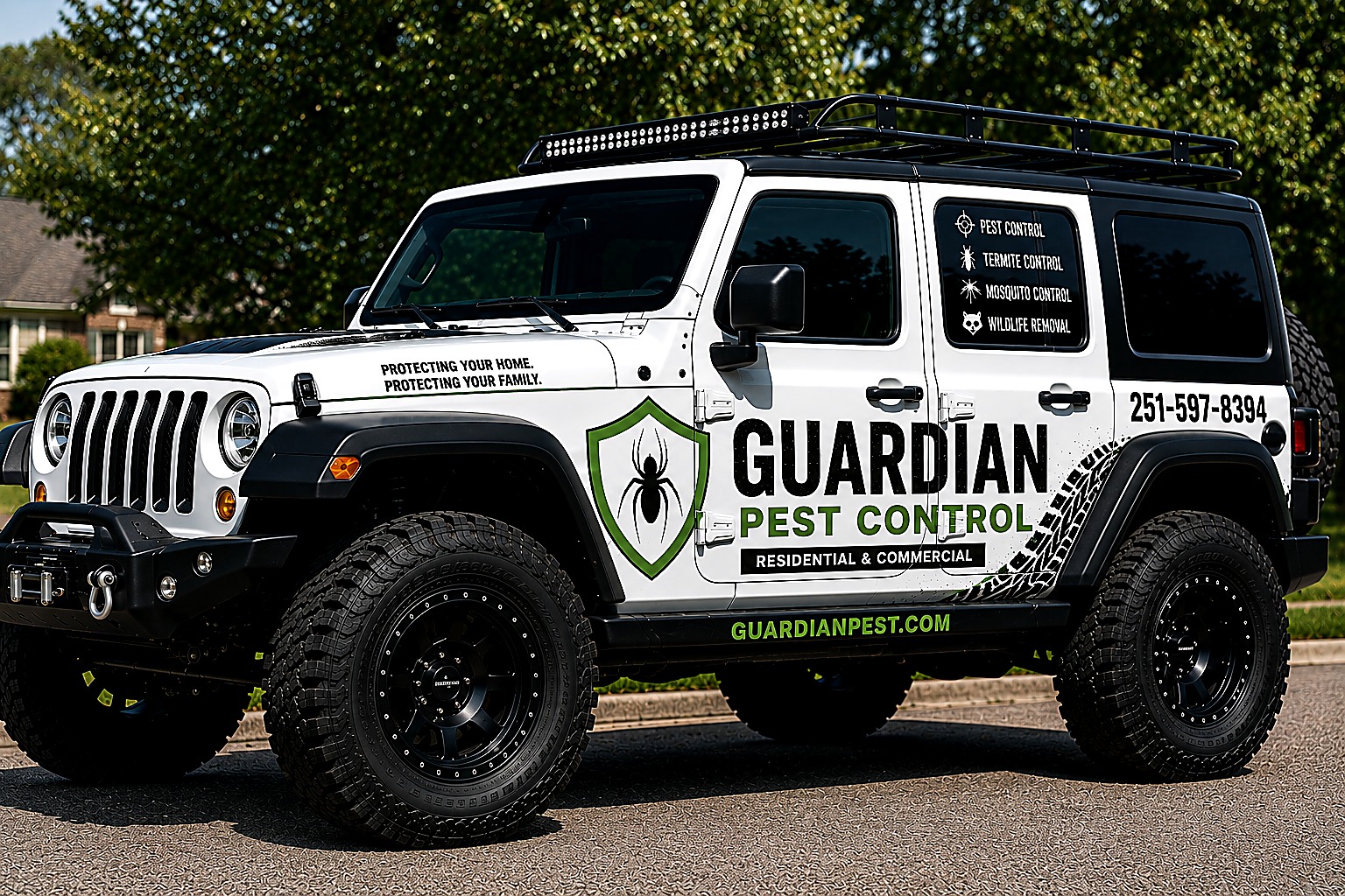 Custom vinyl graphics off-road vehicle ATV equipment decals Alabama